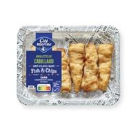 Aiguillettes de cabillaud fish & chips 210 gr
