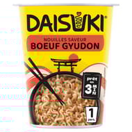 Daisuki nouilles instantanées saveur boeuf gyudon x1 -60g