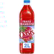 Oasis fraise framboise bouteille 2l