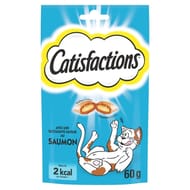 Catisfactions friandises pour chat au saumon 60g