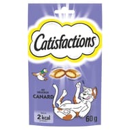 Catisfactions friandises pour chat au canard 60g