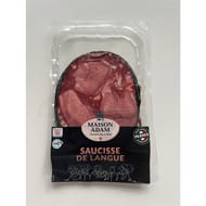 Saucisse de langue 1 tranche 180g la maison adam