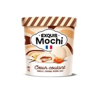 Exquis Mochi 6 mochis glacés vanille coeur coulant caramel beurre salé 180g