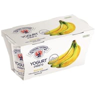 Vipiteno Yaourts entiers banane 2x125g