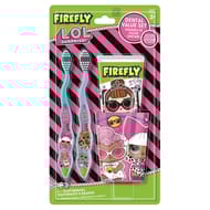 Lol set 2 brosses à dents 1 gobelet é dentifrice 75ml