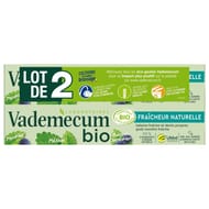 Vademecum bio dentifrice fraicheur naturelle 75ml x2