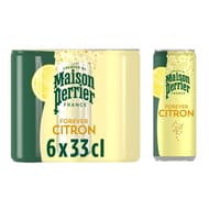 Maison perrier forever pétillante citron 6x33cl
