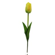 Tulipe artificielle 49cm jaune