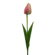 Tulipe artificielle 49cm crème