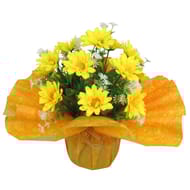 Bouquet bulle anthemis jaune