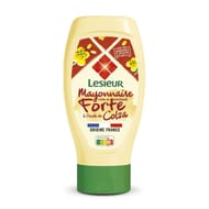 Lesieur mayonnaise saveur forte à la moutarde de dijon flacon souple 425g