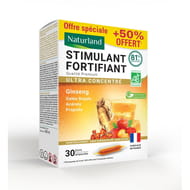 Naturland stimulant fortifiant bio 20 amp.x10ml + 10 amp. X 10ml offertes