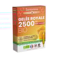 Santarome gelee royale 2500 mg ampoules x20