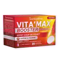 SANTAROME VITA'MAX BOOSTER comprimés effervescents x20