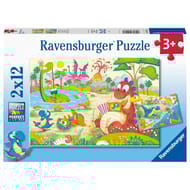 Puzzles 2x12 pièces