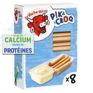 La vache qui rit pik & croq 8 barquettes 280g