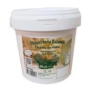 Choucroute cuite à la graisse d'oie riesling