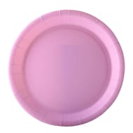 Assiettes fiesta carton nmc d218 rose pastel x10