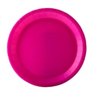 Assiette fiesta carton nmc d18 fuschia x10