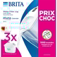 Brita carafe Aluna Calendar 3 mois Maxtra Pro blanche prix choc 1055490