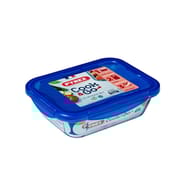 Pyrex Boite de conservation rectangulaire 1.7L cook&go