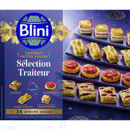 Blini coffret petits fours sélection traiteur x36 415g