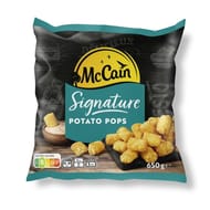 Mccain signature potato pops 650g