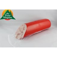 Saucisse cuite à l'ail en demi