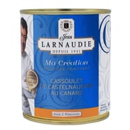 Jean larnaudie cassoulet de Castelnaudary au canard ma création boite 840g