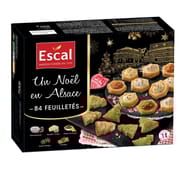 Escal coffret 84 apéritifs "un noel en alsace" 740g