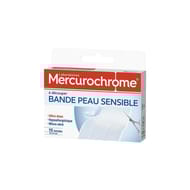 Mercurochrome bande peau sensible x10