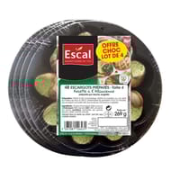 Escal 48 escargots au beurre et vin blanc 269g prix choc