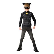 Top + masque chat noir