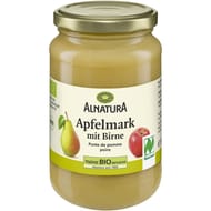 Alnatura purée de pomme poire bio 360g