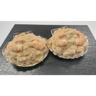 Coquille de cabillaud x2