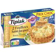Tipiak 2 feuilletés saint jacques 240g