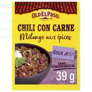 Old el paso mélange d'épices pour chili 39g