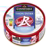 Connetable 1/5 thon albacore au naturel label rouge 112g