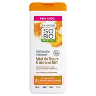 So'bio etic douche abricot miel coe flacon 650ml