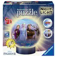 Puzzleball 3d 72 pièces collection illuminée