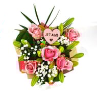 Bouquet composé 12 tiges elisabeth
