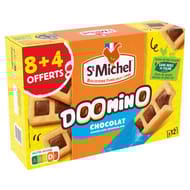 St Michel doomino chocolat format familiail 8 +4 offerts -360g