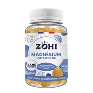 Zohi complément alimentaire magnésium pilulier parfum ananas 180g