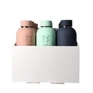 Bidons 3 couleurs inox