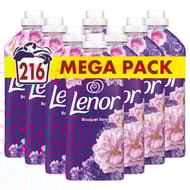 Lenor liquide adoucissant bouquet floral 216 doses 4.536l