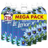 Lenor liquide adoucissant envolée d'air 216 doses 4.536l