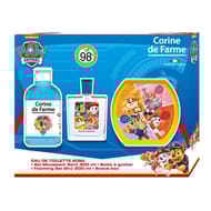 Corine de farme coffret pat patrouille eau de toilette 50ml + moussant + boîte à gouter