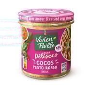 Vivien paille les delicieuses coco pesto rosso bocal 300g