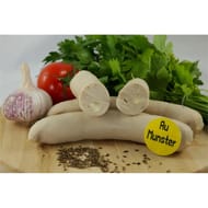 Saucisses blanches à griller munster cumin