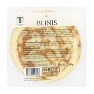 Traiteur gourmet blinis x4 200g